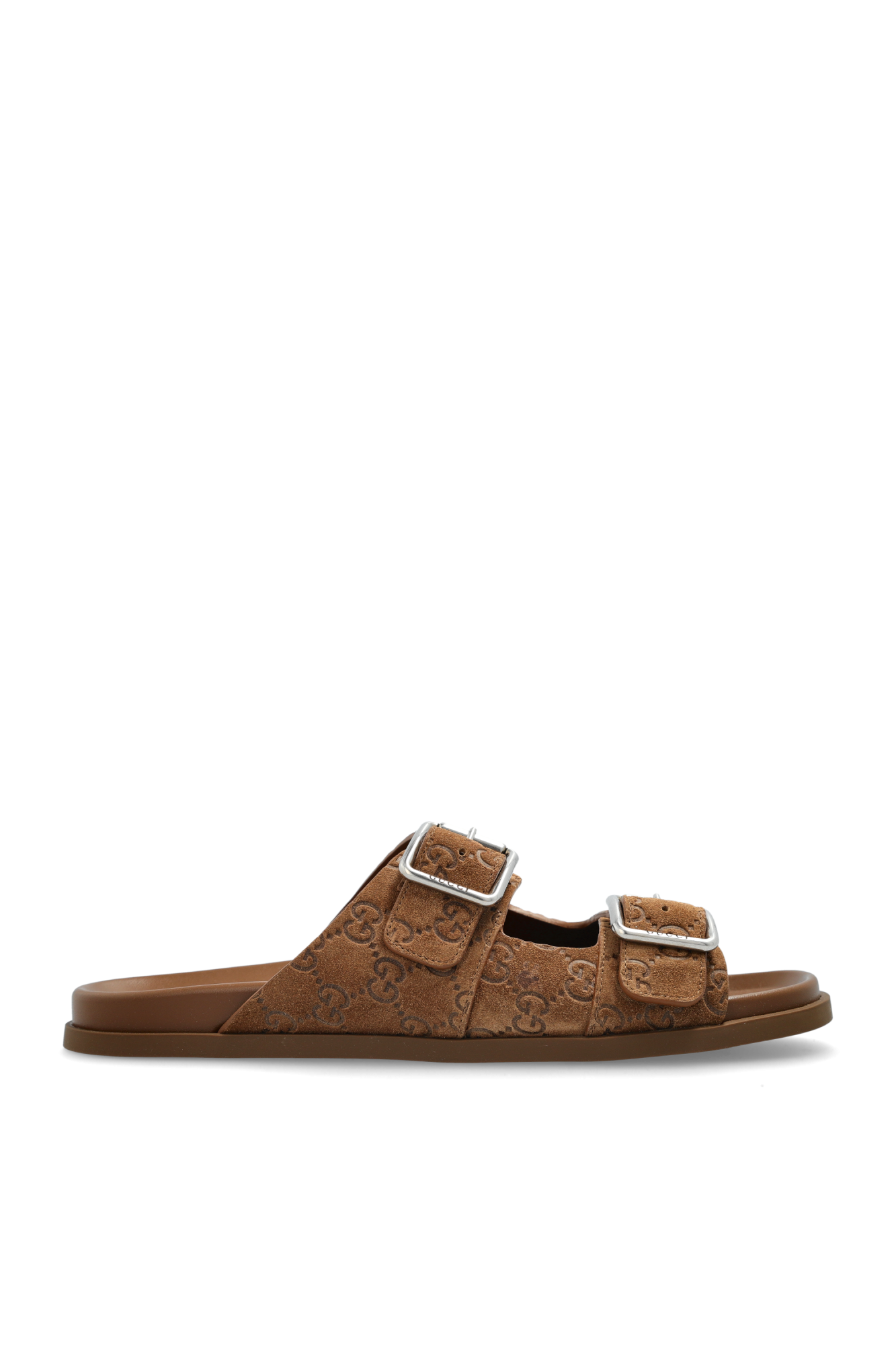 サンダル GUCCI SUEDE SLIDER SANDAL 816380_AADUO_1000_015_100_0000